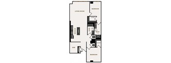 floor plan photo of the station at riverfront park in denver, co