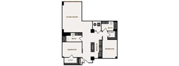 floor plan photo of the junction at white stone station in menomonee falls, wi