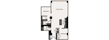 floor plan photo of the junction at white stone station in menomonee falls, wi