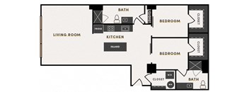 floor plan photo of the junction at white stone station in menomonee falls, wi