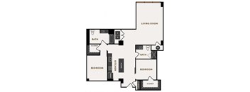 floor plan photo of the junction at white stone station in menomonee falls, wi