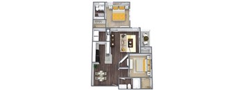 the floor plan of 2100 sq ft