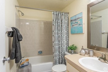 Guest Bathroom at Bay Club, Bradenton, FL - Photo Gallery 19