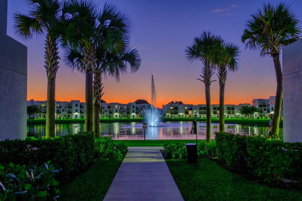 Walking Path at Altis Blue Lake, Florida