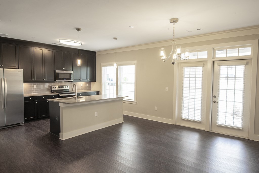 B2- Kitchen open to Dining Room