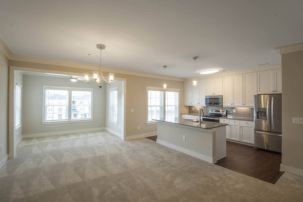 Greystone Inverness Kitchen Living Room
