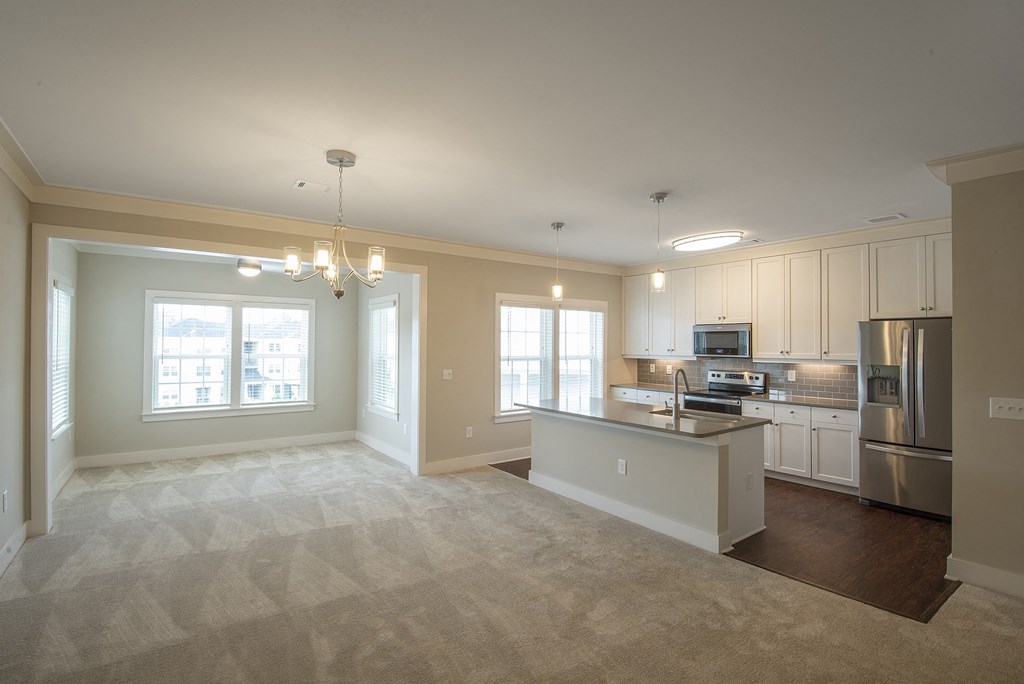 B2SR- Kitchen open to Dining and Sunroom