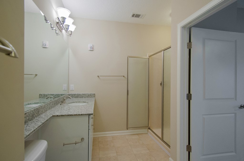 bathroom with walk-in shower