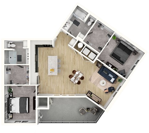 2c Floor Plan