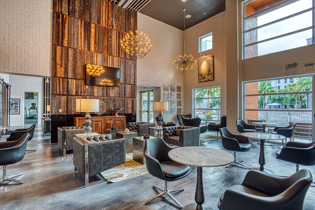 Community Clubhouse at The Parker at Maitland Station, Maitland, Florida