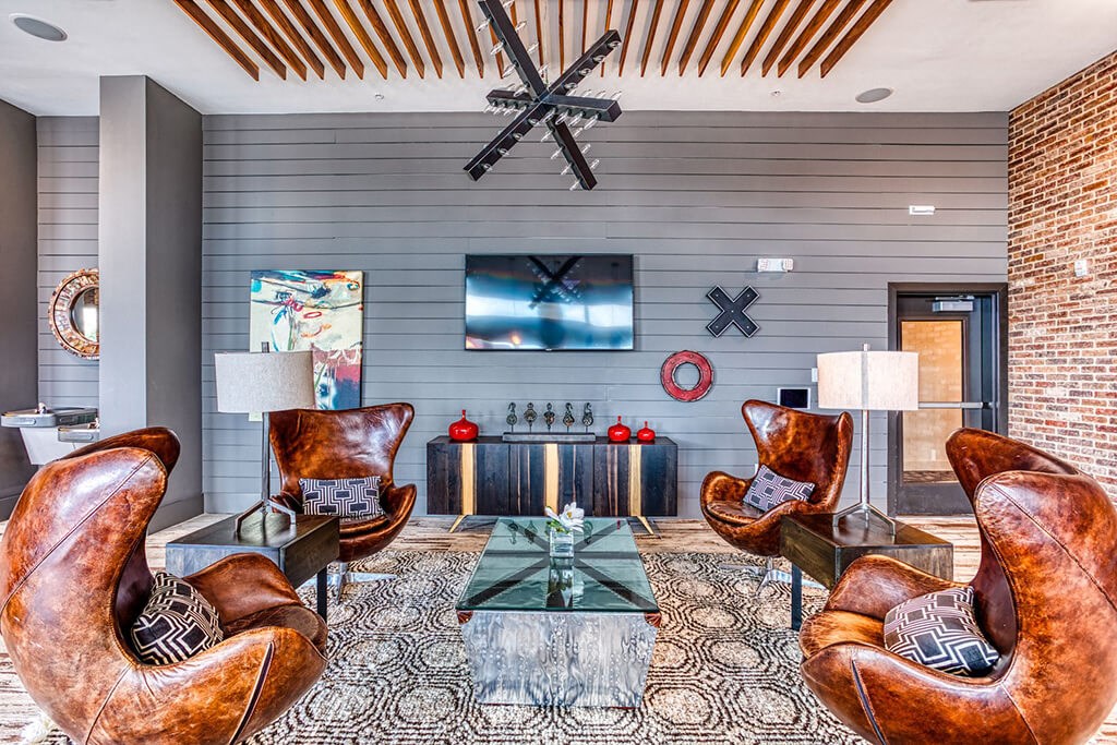 Entertainment Lounge at The Parker at Maitland Station, Maitland, FL, 32751