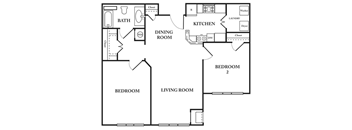 Two Bedroom One Bath