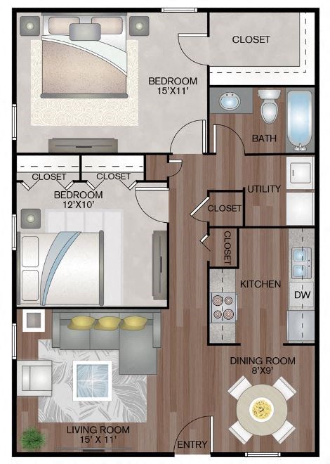 1 Bosquet Court 1-3 Beds Apartment for Rent - Photo Gallery 26