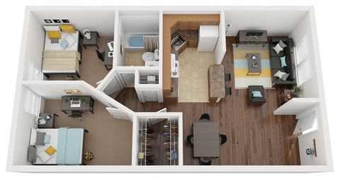 a floor plan image of the ranch at shadow lake