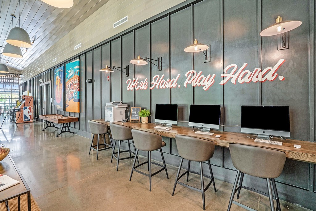 Premier Lofts Computer Stations