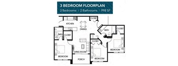 Lake Creek - 3 Bedroom