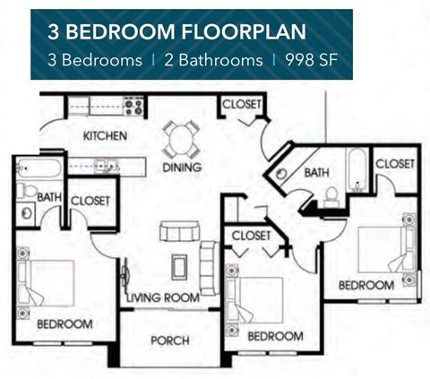 Lake Creek - 3 Bedroom