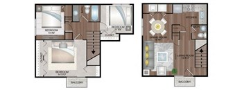 Three Bedroom, One and Half Bath