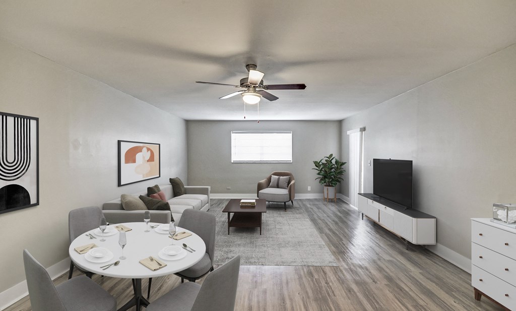 The Luxe at Boca Living Room