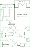 A1A Floor Plan
