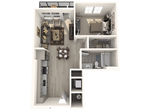 a floor plan of a 2100 sq ft apartment
