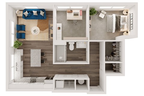 SECOND AVENUE A1 FLOOR PLAN