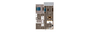A floor plan of a house with labeled rooms such as "DREAM", "REFRESH", "STYLE", "MECH", "COOK", "DW", "ENTRY", and "LIVE/DINE