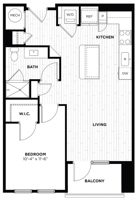 200 Habersham Street Studio-2 Beds Apartment for Rent - Photo Gallery 21