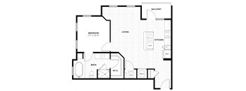 a blueprint of a floor plan of a house