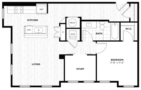 a blueprint of a floor plan of a house