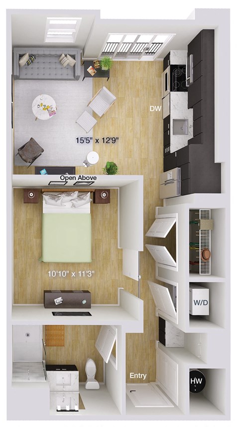 545 Foster Street Studio-3 Beds Apartment for Rent - Photo Gallery 36