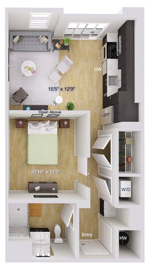 545 Foster Street Studio-3 Beds Apartment for Rent - Photo Gallery 37