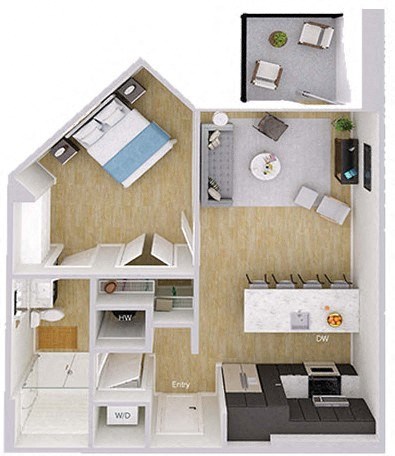 545 Foster Street Studio-3 Beds Apartment for Rent - Photo Gallery 49