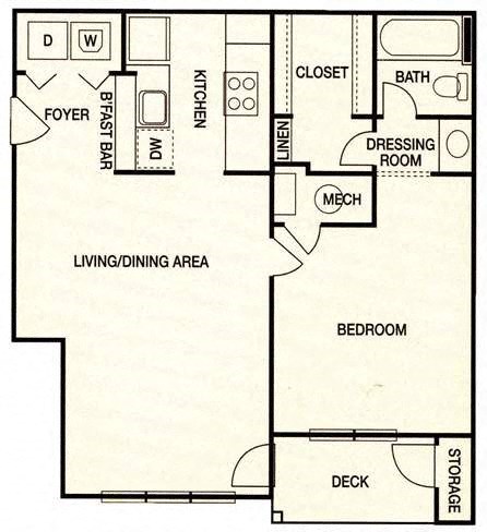 705 Powers Ferry Road Studio-3 Beds Apartment for Rent - Photo Gallery 19