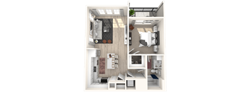 A3 floor plan at Altis Grand Suncoast, Land O' Lakes, FL