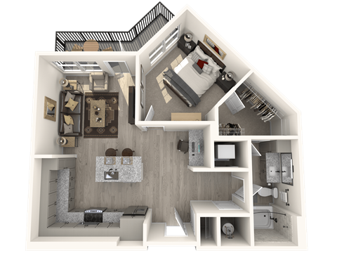 1320 Stanley St Studio-3 Beds Apartment for Rent - Photo Gallery 30