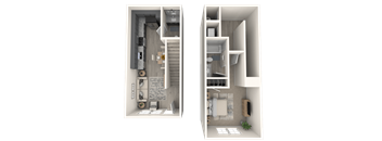 a bedroom floor plan and a 2100 sq ft apartment