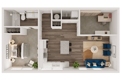 SECOND AVENUE A4 FLOOR PLAN