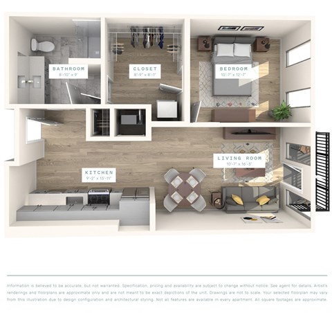 601 Press Place Studio-2 Beds Apartment for Rent - Photo Gallery 75