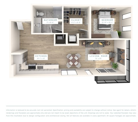 601 Press Place Studio-2 Beds Apartment for Rent - Photo Gallery 49