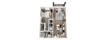 A7 Floor Plan at Altis Grand Twin Lakes, Kissimmee