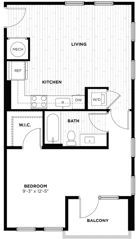 a floor plan of a small house