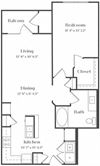 A3 1 BED/1 BATH