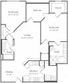 B3 2 BED/ 2 BATH