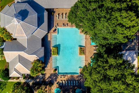 a birds eye view of the pool at the resort at aphaiaia