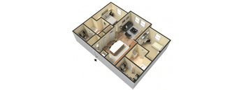 2 Bedroom Apartment Home