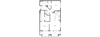 a floor plan of a small house