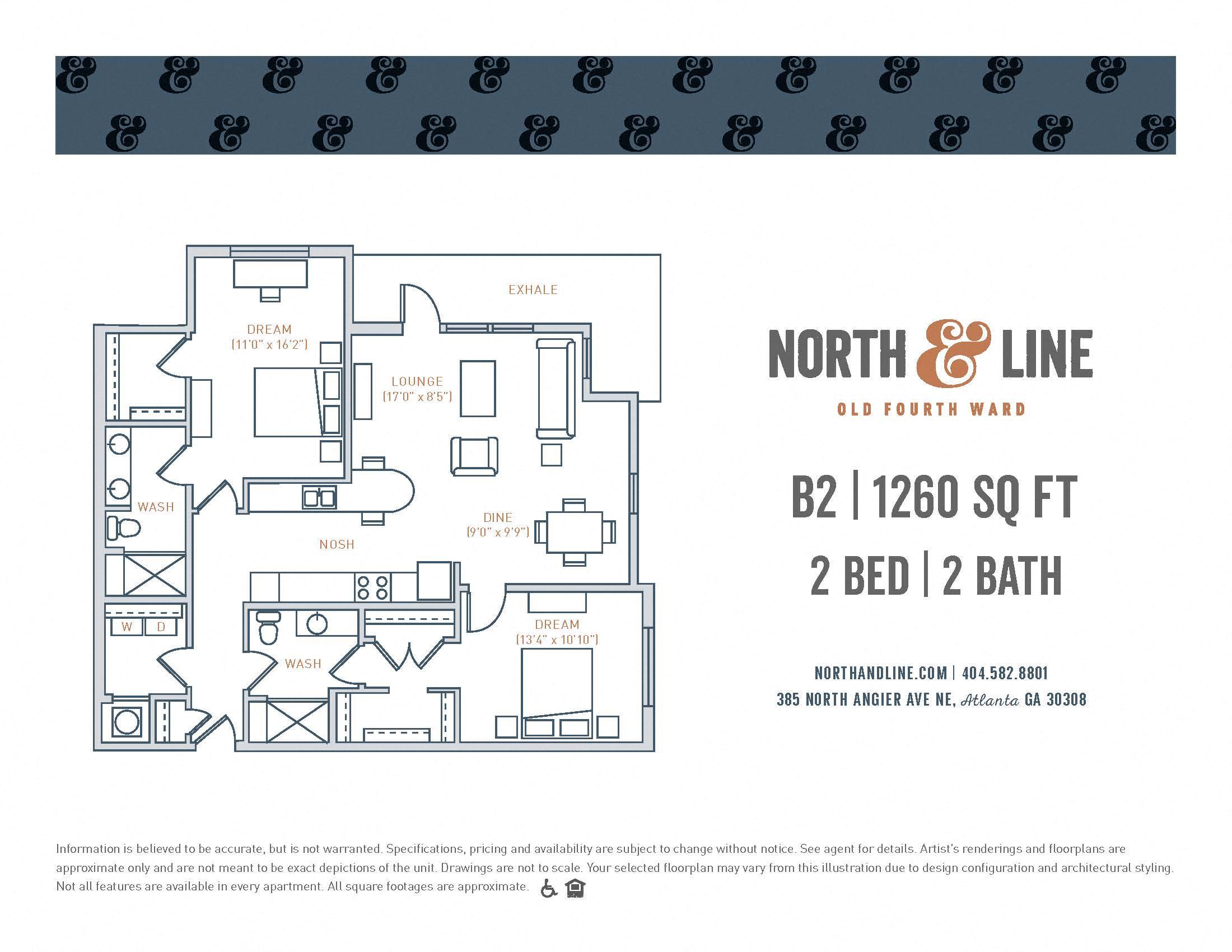 North & Line 2x2