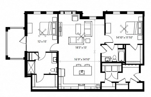 6944 Burkitt Road Studio-3 Beds Apartment for Rent - Photo Gallery 36