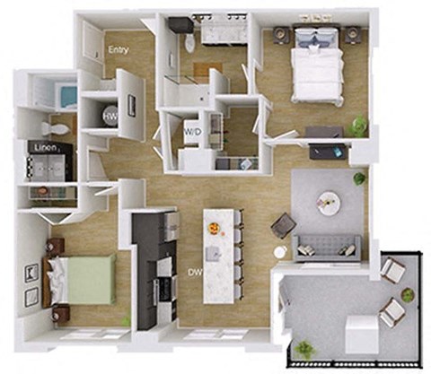 545 Foster Street Studio-3 Beds Apartment for Rent - Photo Gallery 58